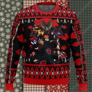 Akatsuki V3 Shippuden Christmas Sweater