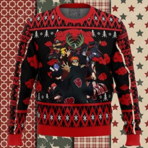 Akatsuki V3 Shippuden Christmas Sweater