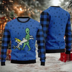 Alien Ugly Sweater 2025 Christmas