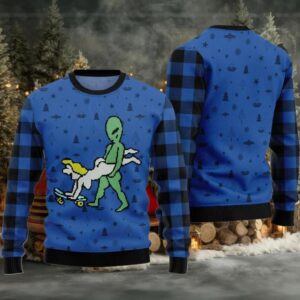 Alien Ugly Sweater 2025 Christmas