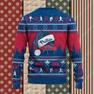 All I Want For Christmas Is More Time For Phillies Ugly Christmas Sweater