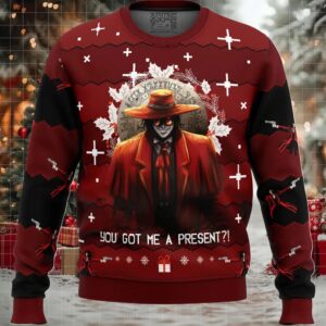 Alucard Hellsing Ugly Christmas Sweater
