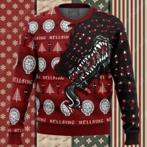 Alucard Restraint Release Hellsing Ugly Christmas Sweater