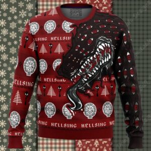 Alucard Restraint Release Hellsing Ugly Christmas Sweater