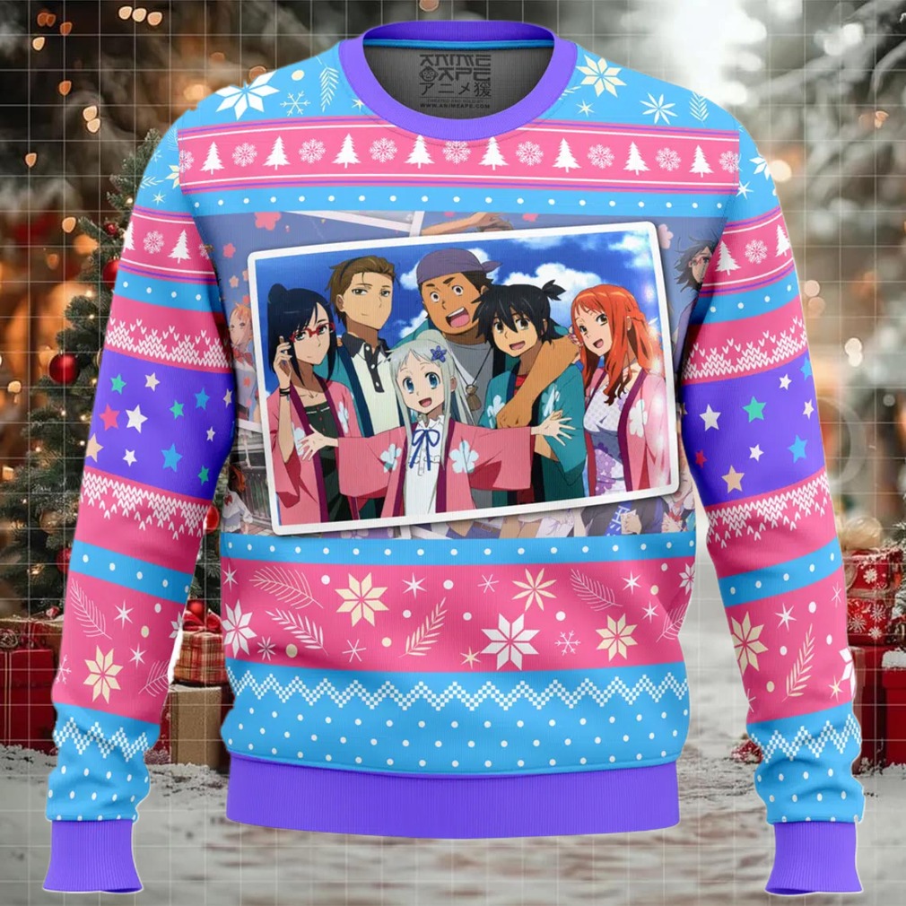 Anohana Anohana The Flower We Saw That Day Ugly Christmas Sweater