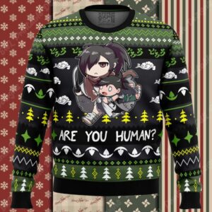 Are You Human Dororo Ugly Christmas Sweater