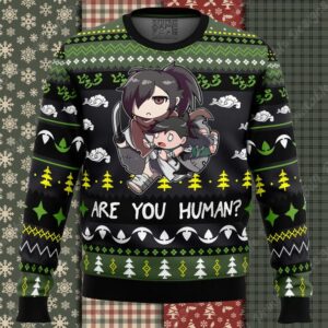 Are You Human Dororo Ugly Christmas Sweater