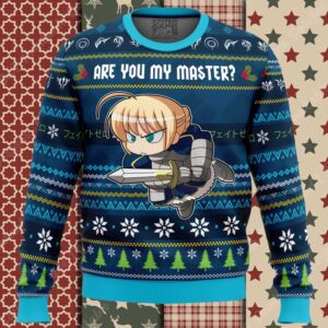 Are You My Master Fate Zero Ugly Christmas Sweater