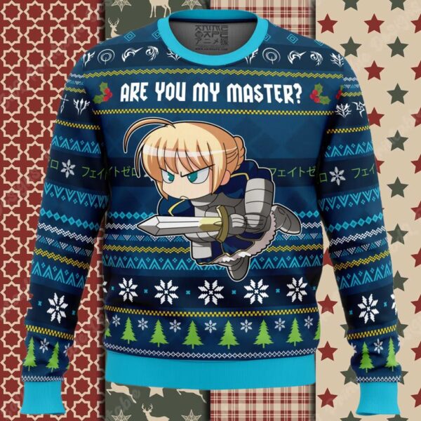 Are You My Master Fate Zero Ugly Christmas Sweater
