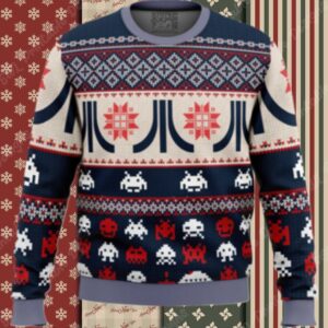 Atari Classic Ugly Christmas Sweater