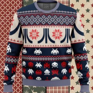 Atari Classic Ugly Christmas Sweater