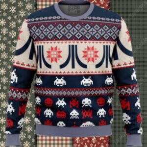 Atari Classic Ugly Christmas Sweater