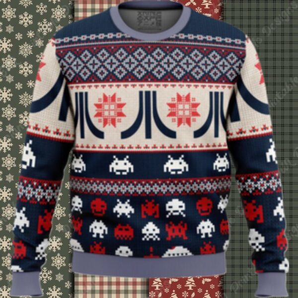 Atari Classic Ugly Christmas Sweater