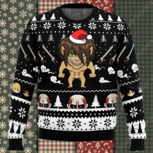 Attack Titan Attack On Titan Ugly Christmas Sweater