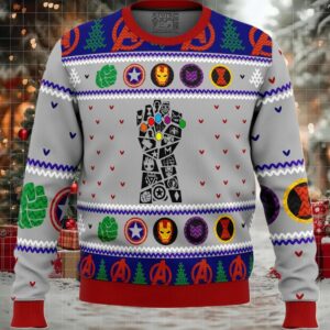 Avengers Gauntlet Ugly Christmas Sweater