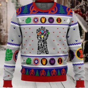 Avengers Gauntlet Ugly Christmas Sweater