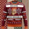 Anti Hero Team Suicide Squad DC Comics Ugly Christmas Sweater