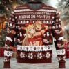 Akihito and Mirai Beyond the Boundary Ugly Christmas Sweater