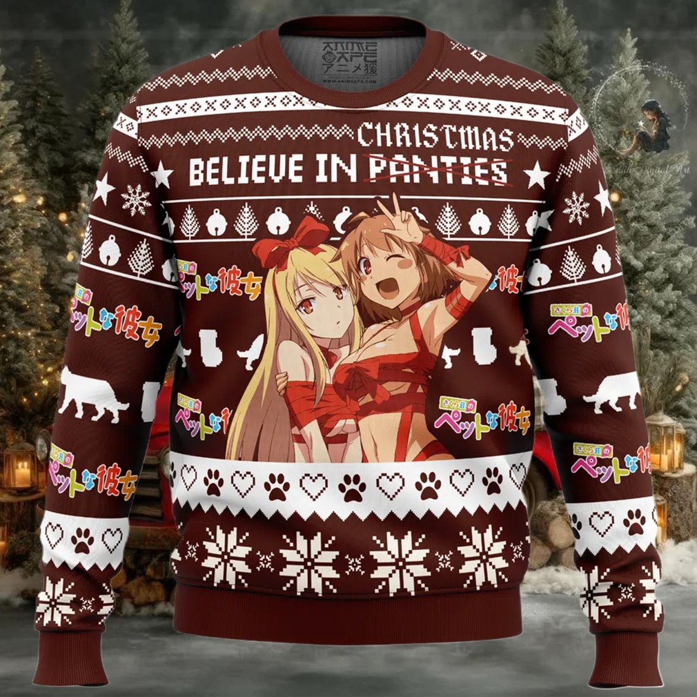 Believe in Christmas The Pet Girl of Sakurasou Ugly Christmas Sweater