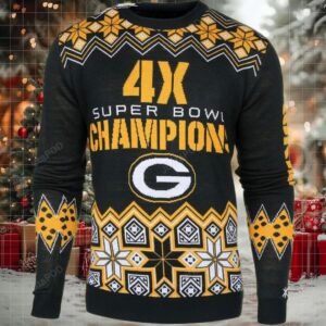 Best Green Bay Packers Nfl Super Bowl Ugly Sweater Moderntees