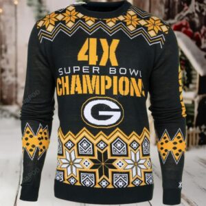 Best Green Bay Packers Nfl Super Bowl Ugly Sweater Moderntees