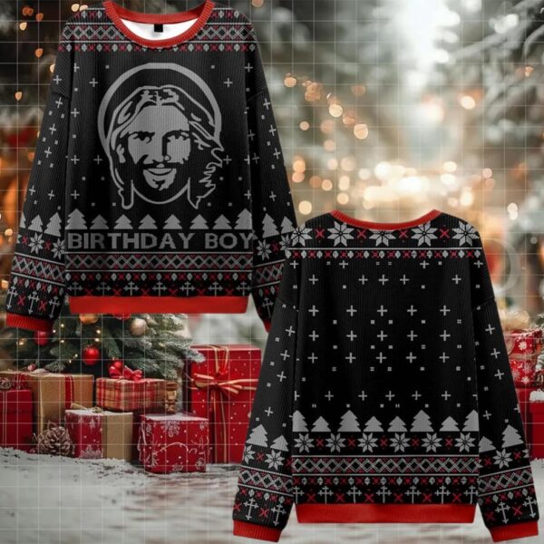 Birthday Boy Ugly Sweater 2025 Christmas