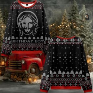 Birthday Boy Ugly Sweater 2025 Christmas