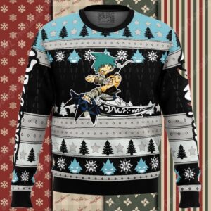 Black Star Soul Eater Ugly Christmas Sweater