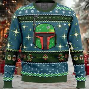 Boba Fett Ugly Christmas Sweater