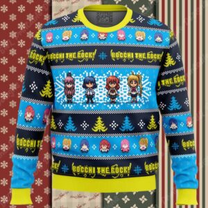 Bocchi the Rock Ugly Christmas Sweater