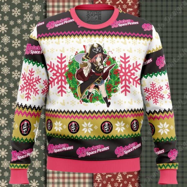 Bodacious Space Pirates Ugly Christmas Sweater