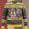 Turn Down For H’wat King of The Hill Ugly Christmas Sweater