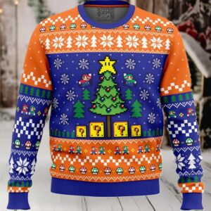 Bros Christmas Mario Bros Ugly Christmas Sweater
