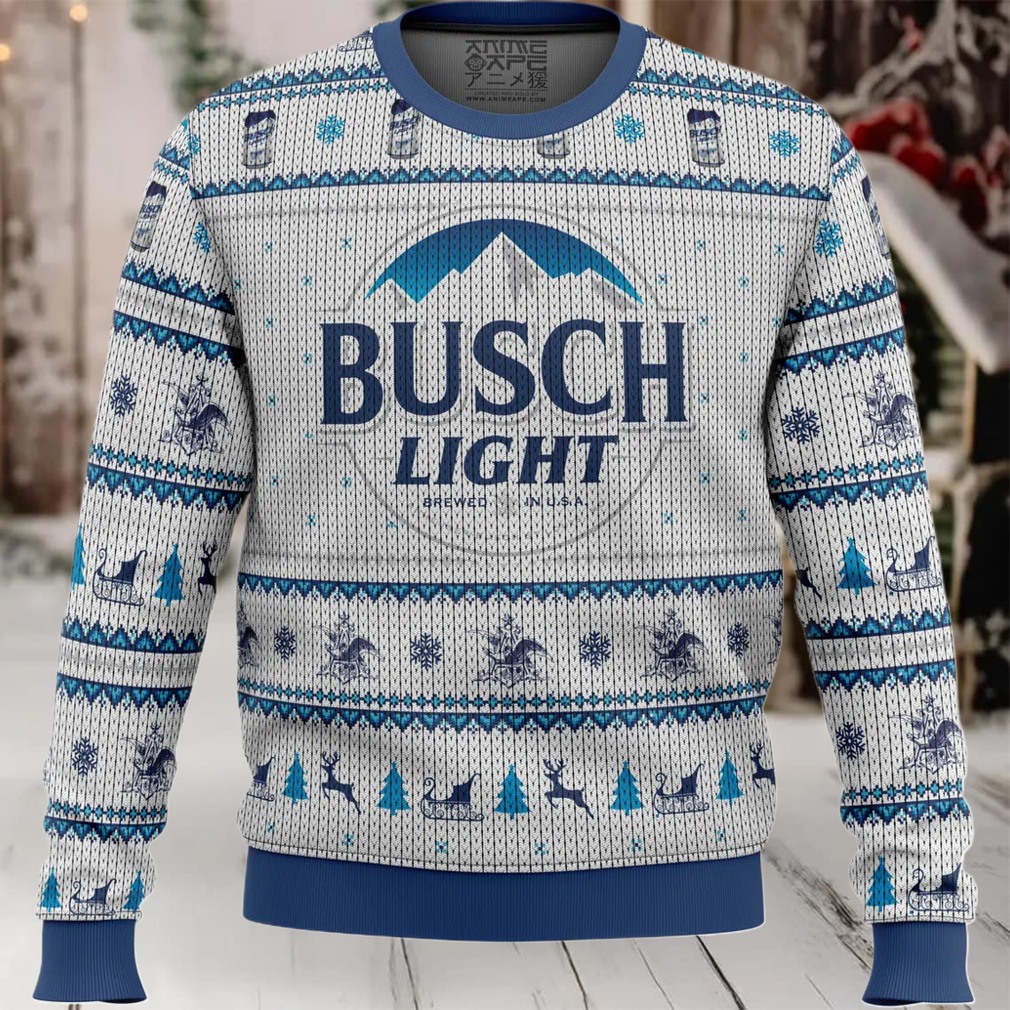 Busch Light Ugly Christmas Sweater Busch Light Ugly Christmas Sweater