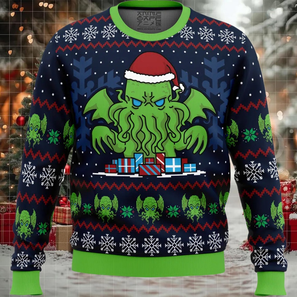 Call Of Christmas Cthulhu Ugly Christmas Sweater