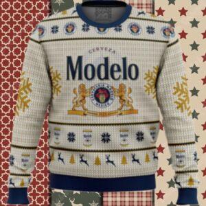Cerveza Modelo Ugly Christmas Sweater