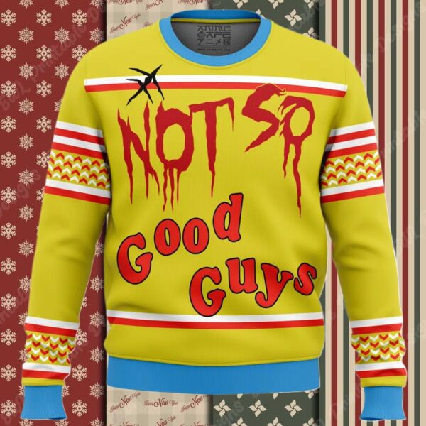 Charles Lee Ray Dead By Daylight Ugly Christmas Sweater