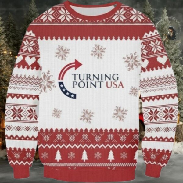 Charlie Kirk Turning Point USA Ugly Sweater