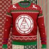 Team Phillies Christmas Ugly Sweater Baseball