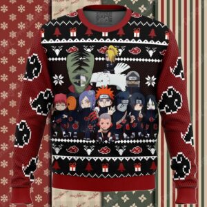 Chibi Akatsuki V2 Ugly Christmas Sweater