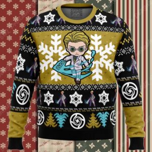 Chibi Nanami Kento Jujutsu Kaisen Ugly Christmas Sweater
