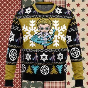 Chibi Nanami Kento Jujutsu Kaisen Ugly Christmas Sweater