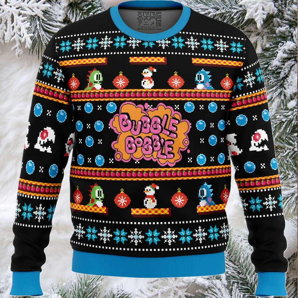 Christmas Bubble Bobble Ugly Christmas Sweater