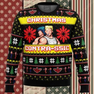 Christmas Contrassic Contra Ugly Christmas Sweater
