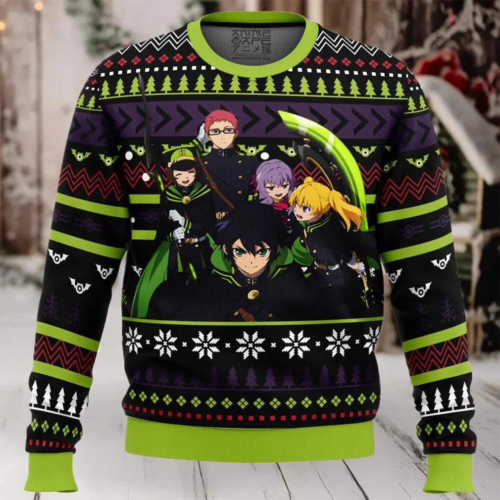 Christmas Demon Army Seraph of the End Ugly Christmas Sweater Christmas Demon Army Seraph of the End Ugly Christmas Sweater