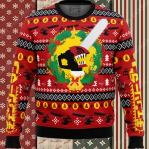 Christmas Dream Chainsaw Man Ugly Christmas Sweater