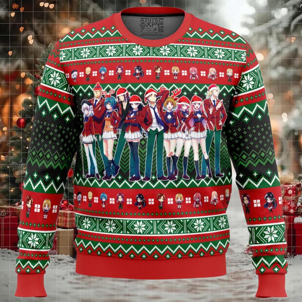 Christmas Elite Student Classroom of the Elite Ugly Christmas Sweaters
