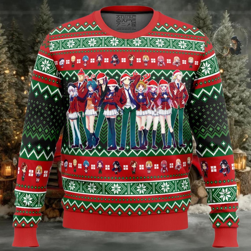 Christmas Elite Student Classroom of the Elite Ugly Christmas Sweaters
