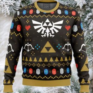 Christmas Hero Zelda Ugly Christmas Sweater