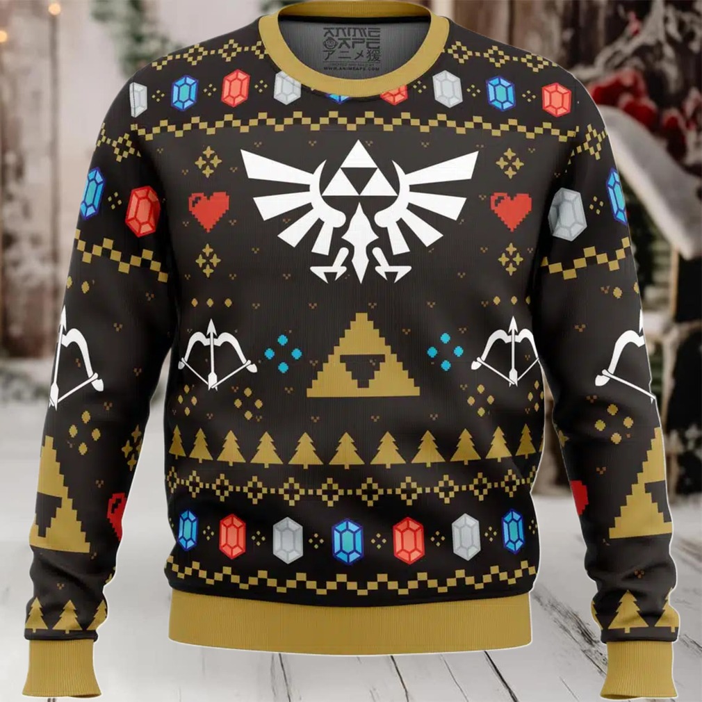 Christmas Hero Zelda Ugly Christmas Sweater Christmas Hero Zelda Ugly Christmas Sweater